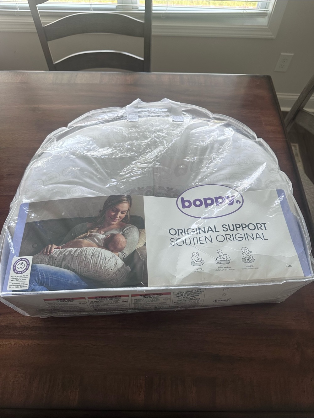 Boppy White Nursing Support Pillow